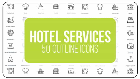 Hotel Services - 50 Thin - VideoHive 23172131