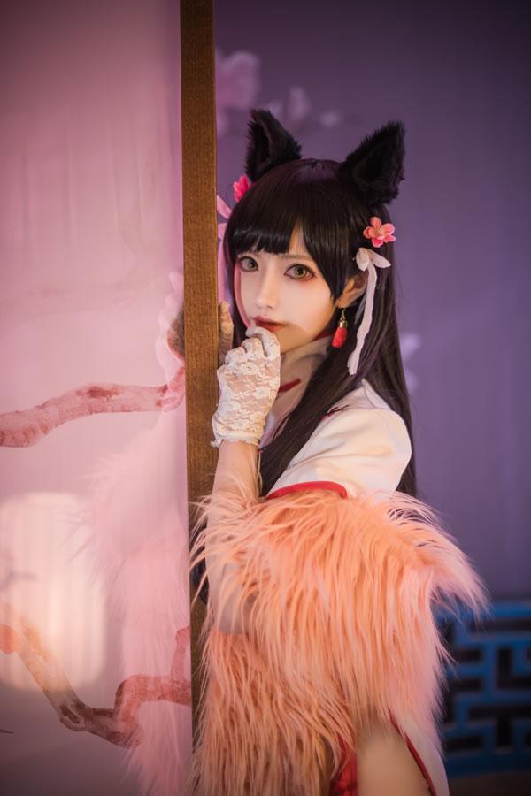 高颜值coser Shika小鹿鹿-爱宕旗袍(2)