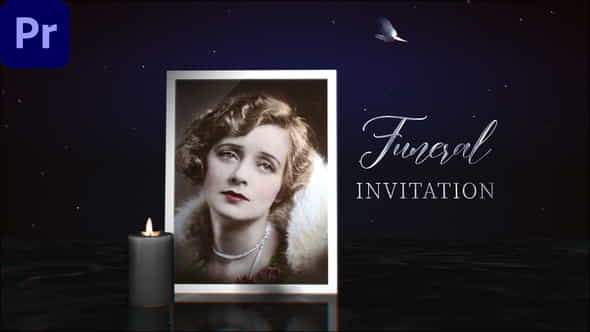 Funeral Invitation | Premiere Pro - VideoHive 36209318