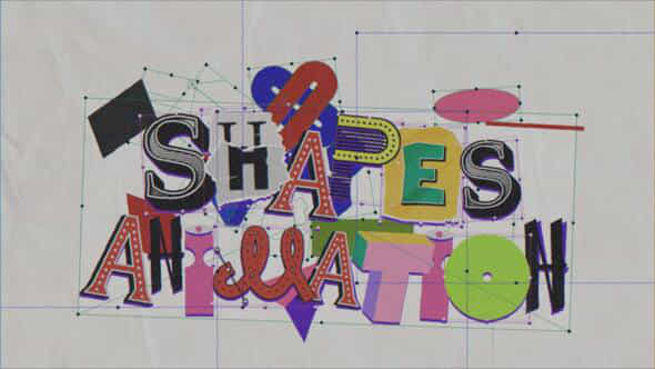 Shapes Animation - VideoHive 57442777