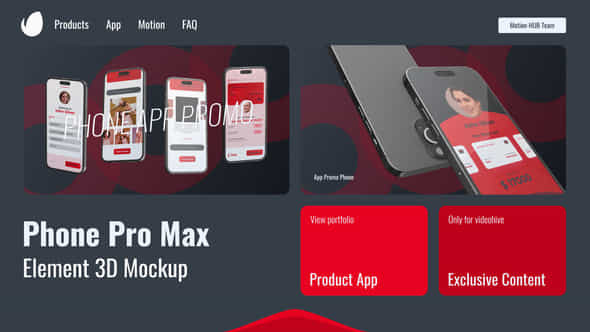 Smartphone 3D Promo - VideoHive 48814651