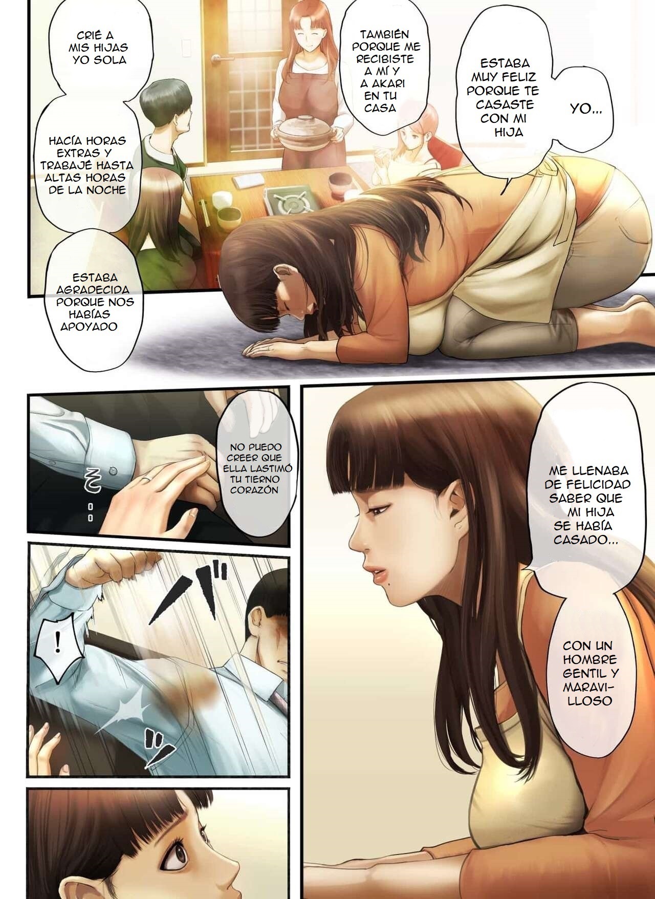 [Chinjao Girl. (Special G)] "Yasashii Dake no Otoko" to Tsuma ni Sute Raretanode... [Spanish]