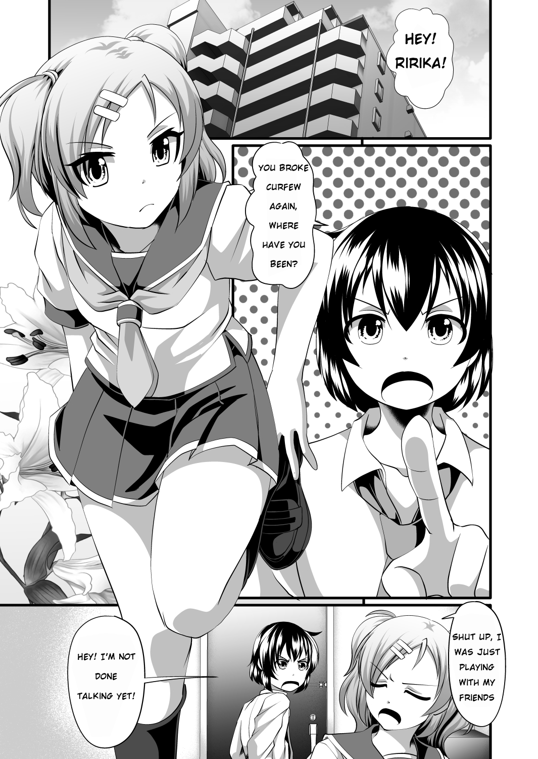 [chijoku an (kumano)] Futanari daughter and cute papa role reversal [english]