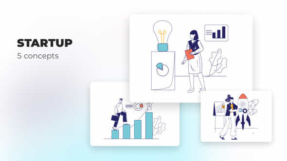 Startup - Flat - VideoHive 39473199