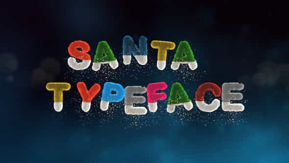 Harry Santa Text Letters - VideoHive 25198979