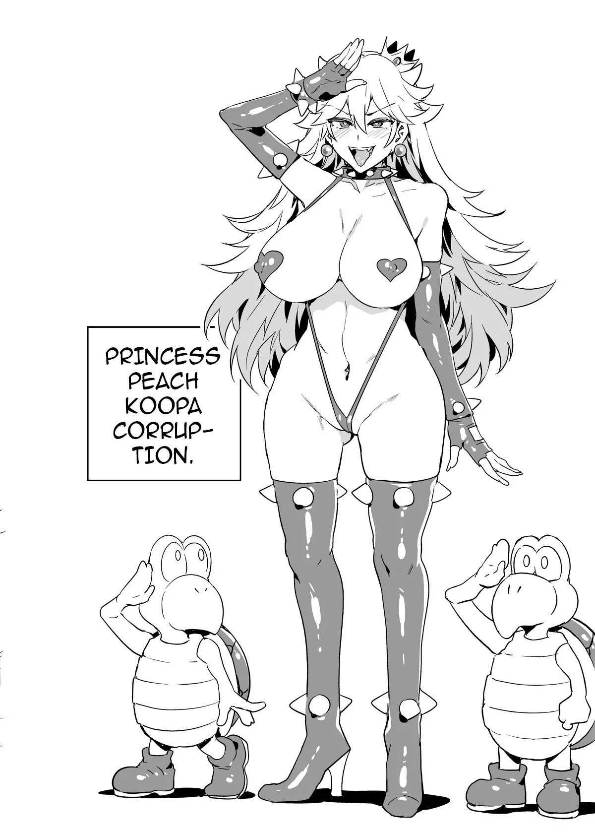 Kameochi Momohime Append_Princess Peach Koopa Corruption Append! (decensored) - 31