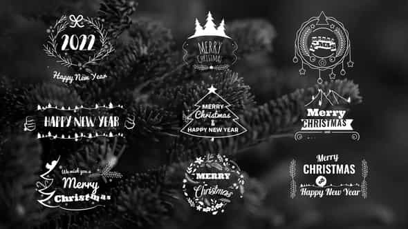 Christmas Titles - VideoHive 35090247