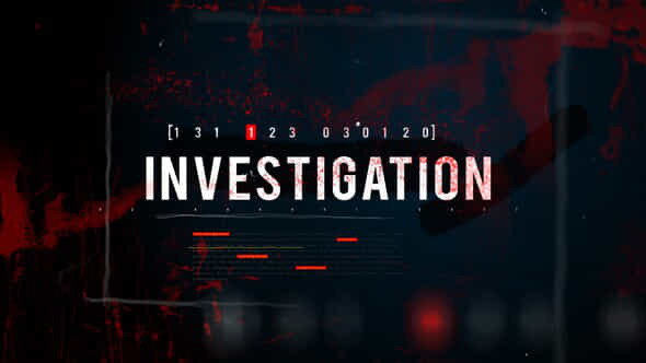Secret Investigation - VideoHive 30744135