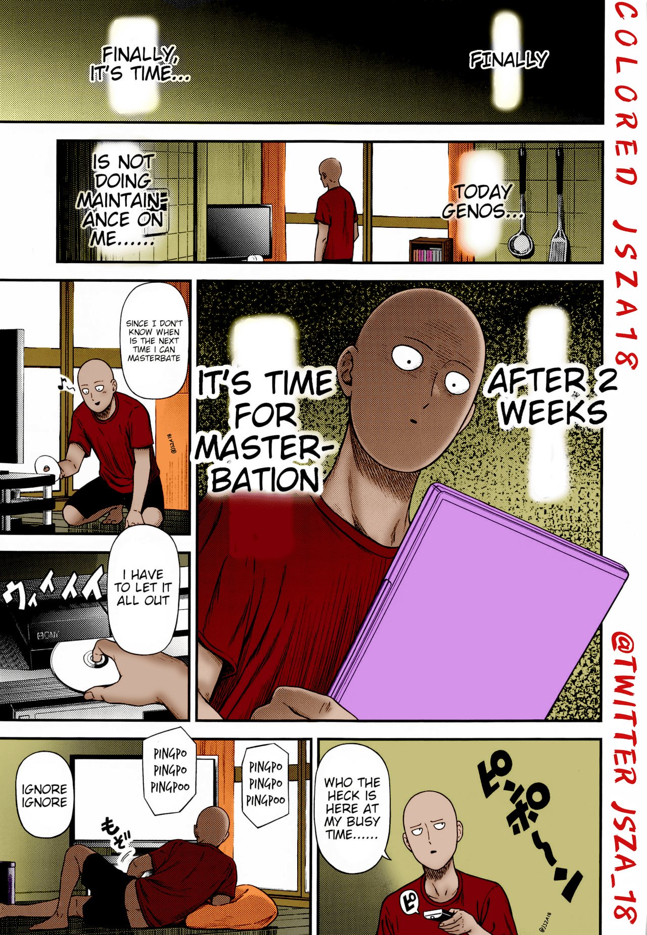 One-Hurricane 6-5 Full Color (One Punch Man) - 1