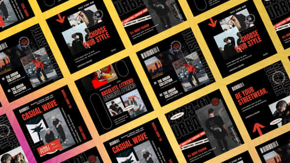 Preda Fashion Instagram Posts - VideoHive 51386920