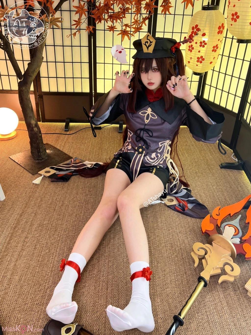 Coser@AT鲨: 原神 胡桃 (75 photos)(33)