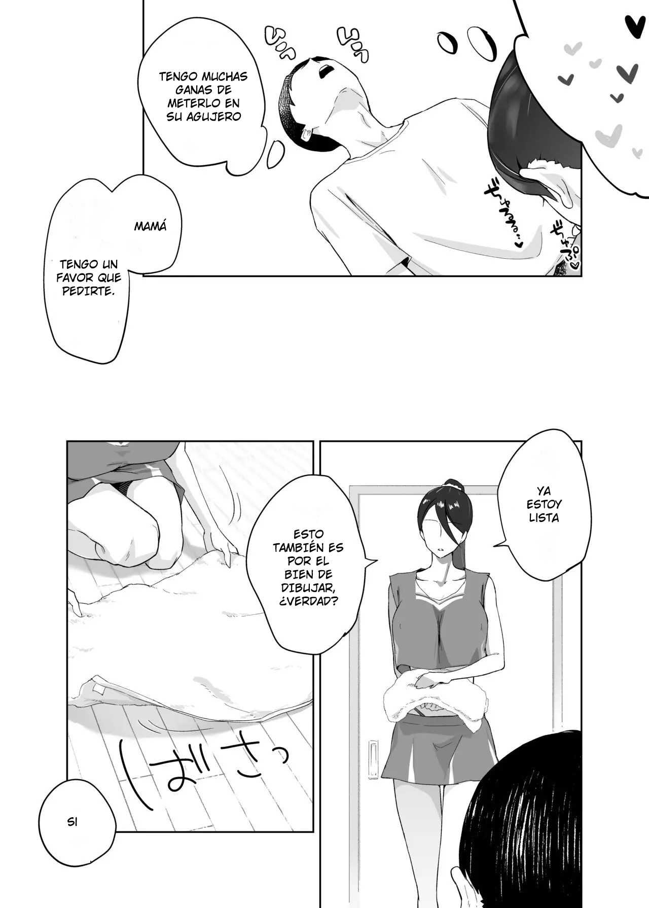 [Karashina en] Kaa-san, Tsukiatte 1-2  Madre, Sal Conmigo 1-2 [Spanish] [SrTraduc]