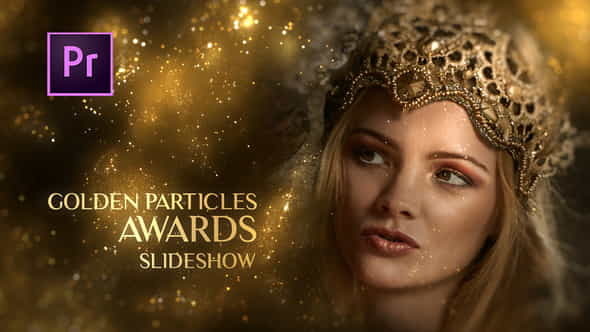 Golden Particles Awards Slideshow Premiere - VideoHive 37419008