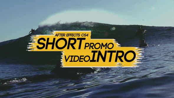 Short Promo Video Intro - VideoHive 10413017