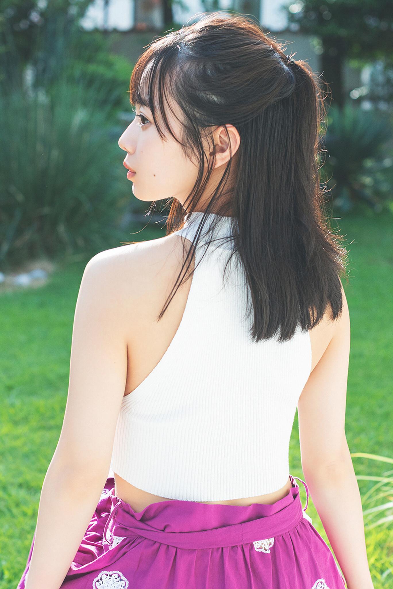 Saeko Kondo 近藤沙瑛子, ＦＲＩＤＡＹデジタル写真集 「ｐｕｒｅ　ｐｕｒｐｌｅ」 Set.01(6)