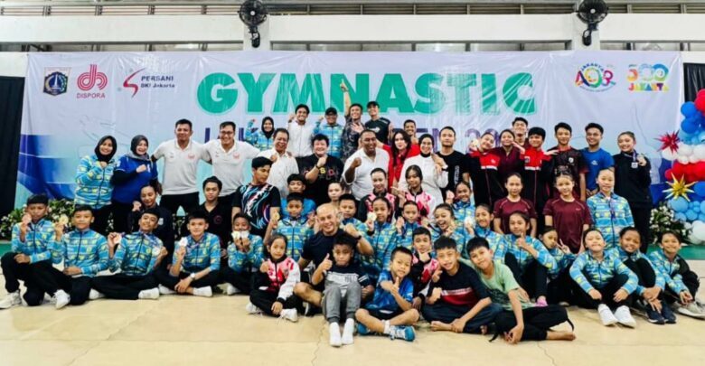 Lampung Juara Umum Gymnastics Jakarta Open 2025