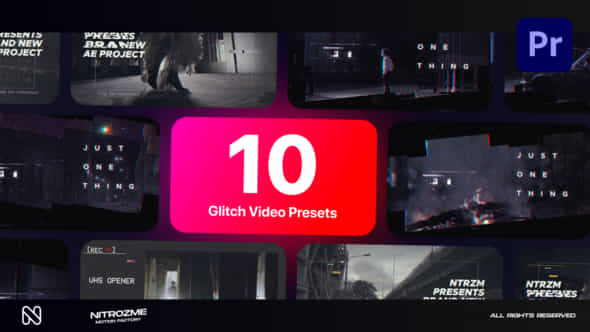 Glitch Typography - VideoHive 44905941