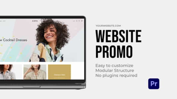 Fast Clean Website Promo for - VideoHive 33398328