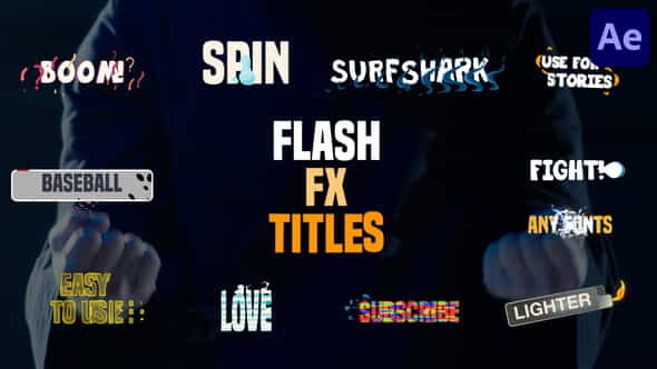 Flash FX Titles - VideoHive 38621086
