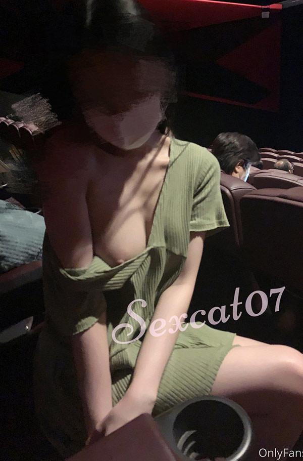 露出系淫妻网红@Sexcat07 尺度私拍视图6(2)