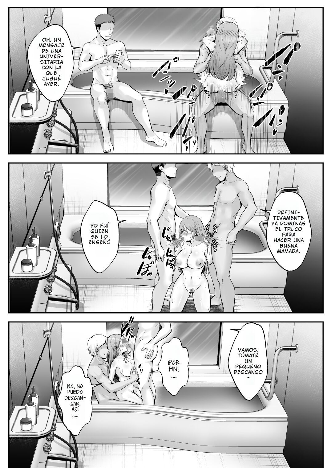[Graphic L (Erun)] Soshite Kyou mo Moteasobareru 01 [Spanish]