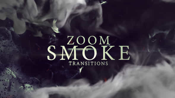 Zoom Smoke Transitions - VideoHive 45699192