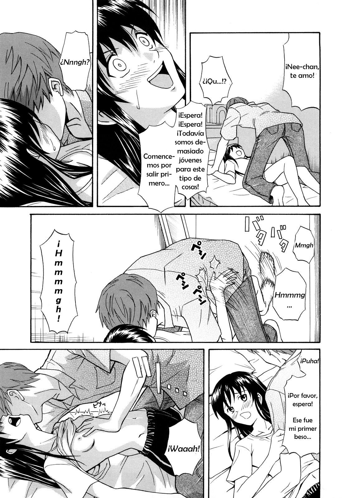 Tomando la mano de onee-chan. - 8