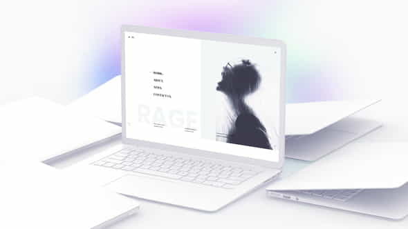 Animated Laptop Mockup 2 in - VideoHive 23431296