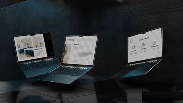 Laptop Mockups - VideoHive 54499082