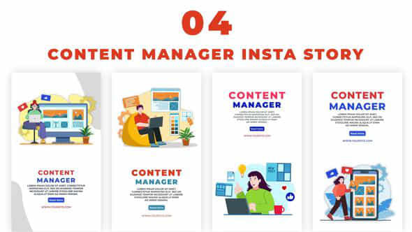 Content Manager Work - VideoHive 38987626