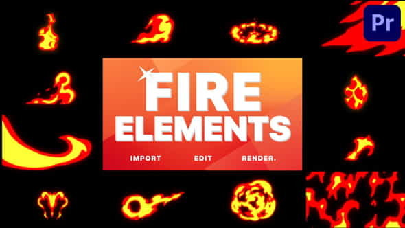 Fire Pack | Premiere Pro - VideoHive 31105628