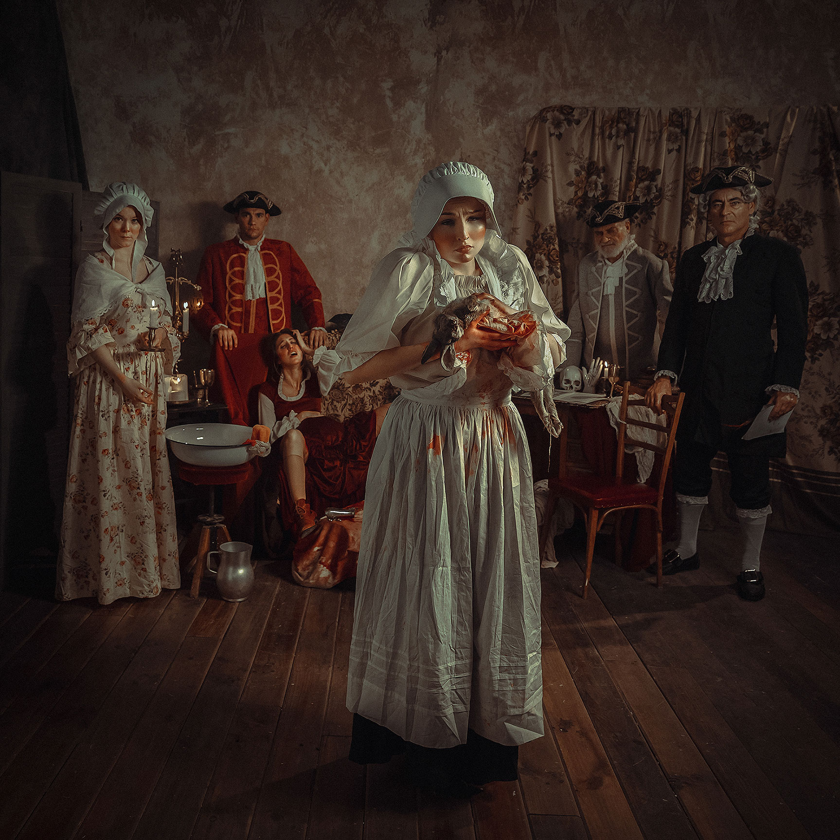 Story of the Mary Toft Странная история Мэри Тофт, которая родила крольчат / фото 11