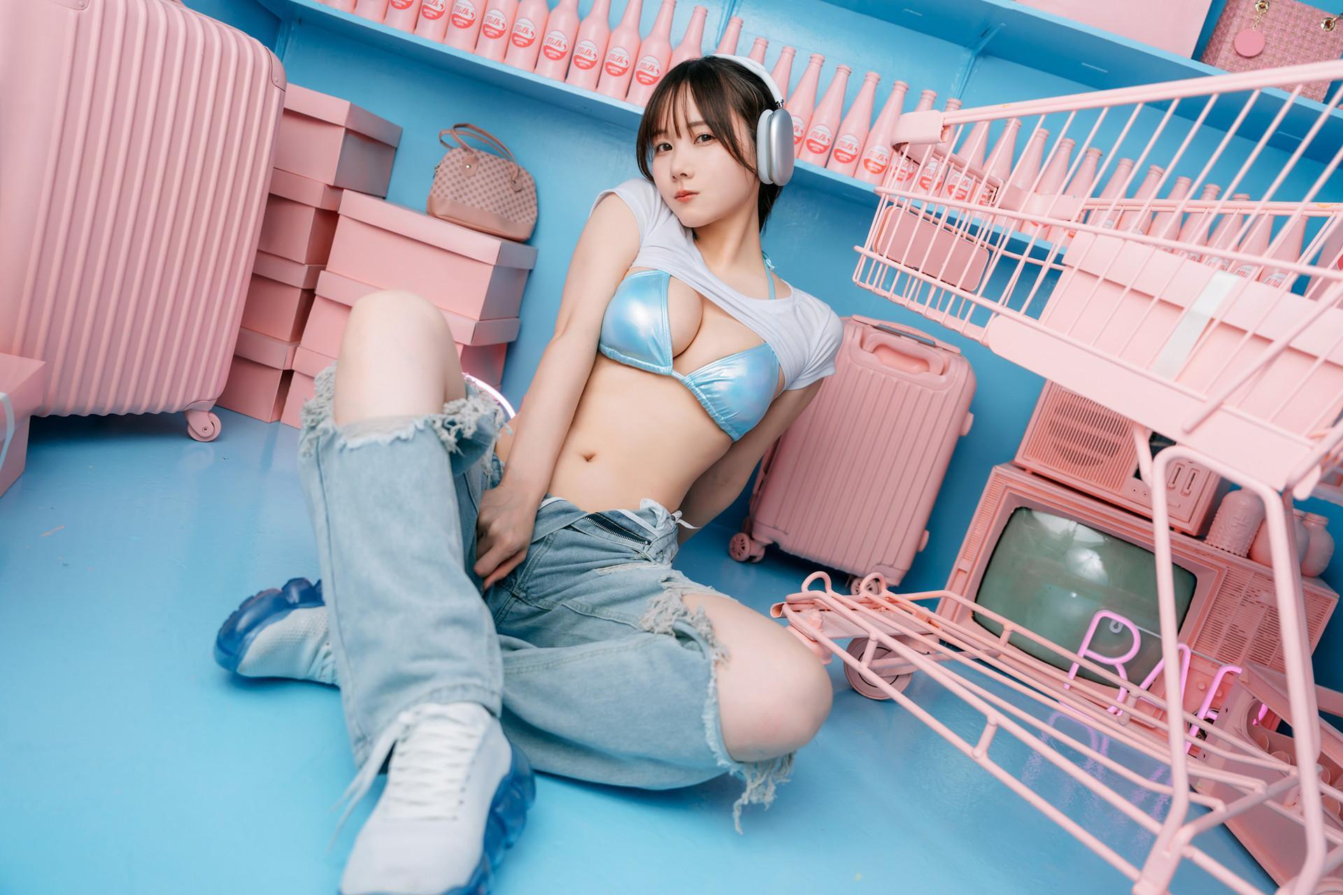 Kenken けんけんぱ, デジタル写真集 [PINK×BLUE] Set.01(30)