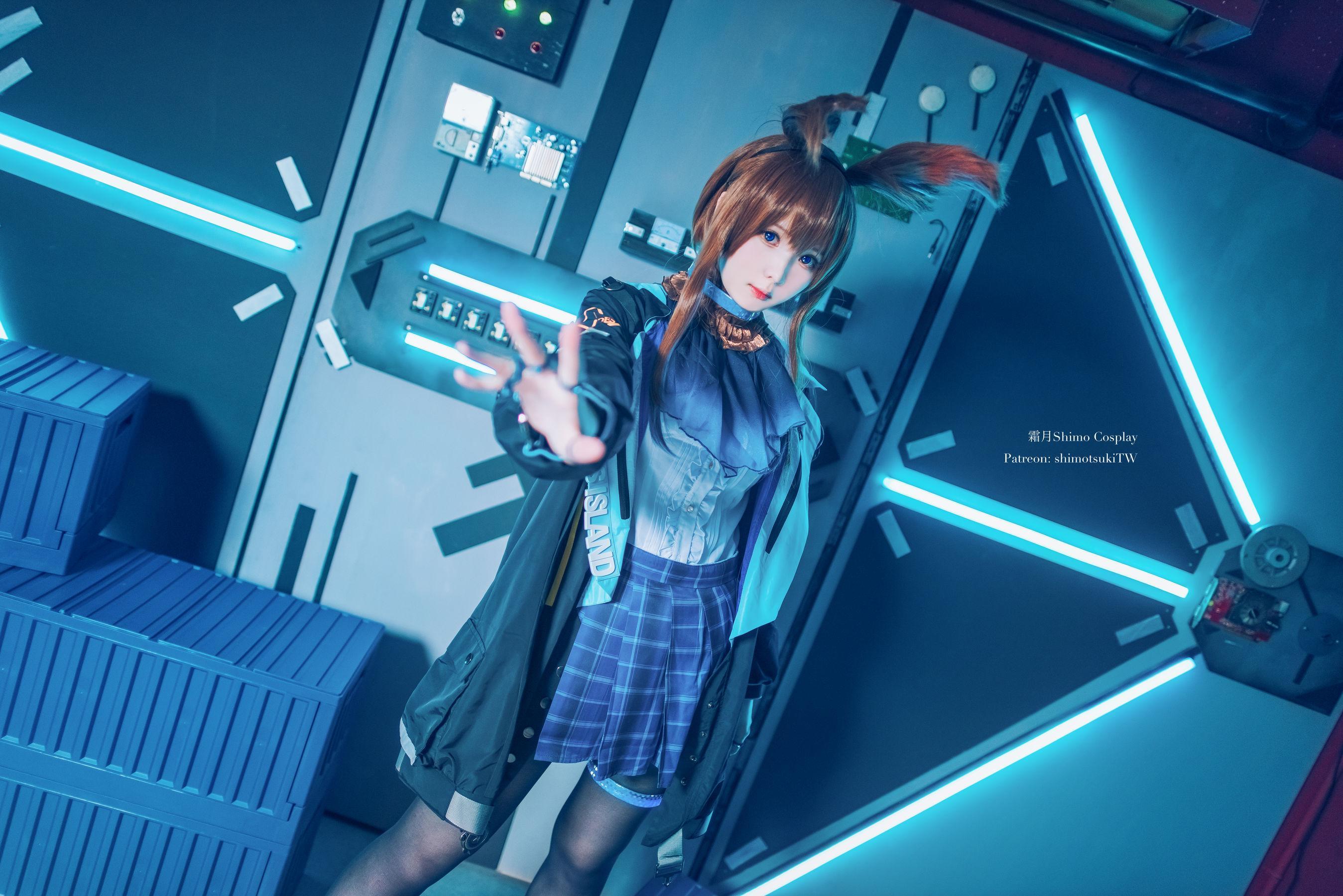 [网红COSER写真] 微博妹纸霜月shimo – 明日方舟 阿米娅(3)