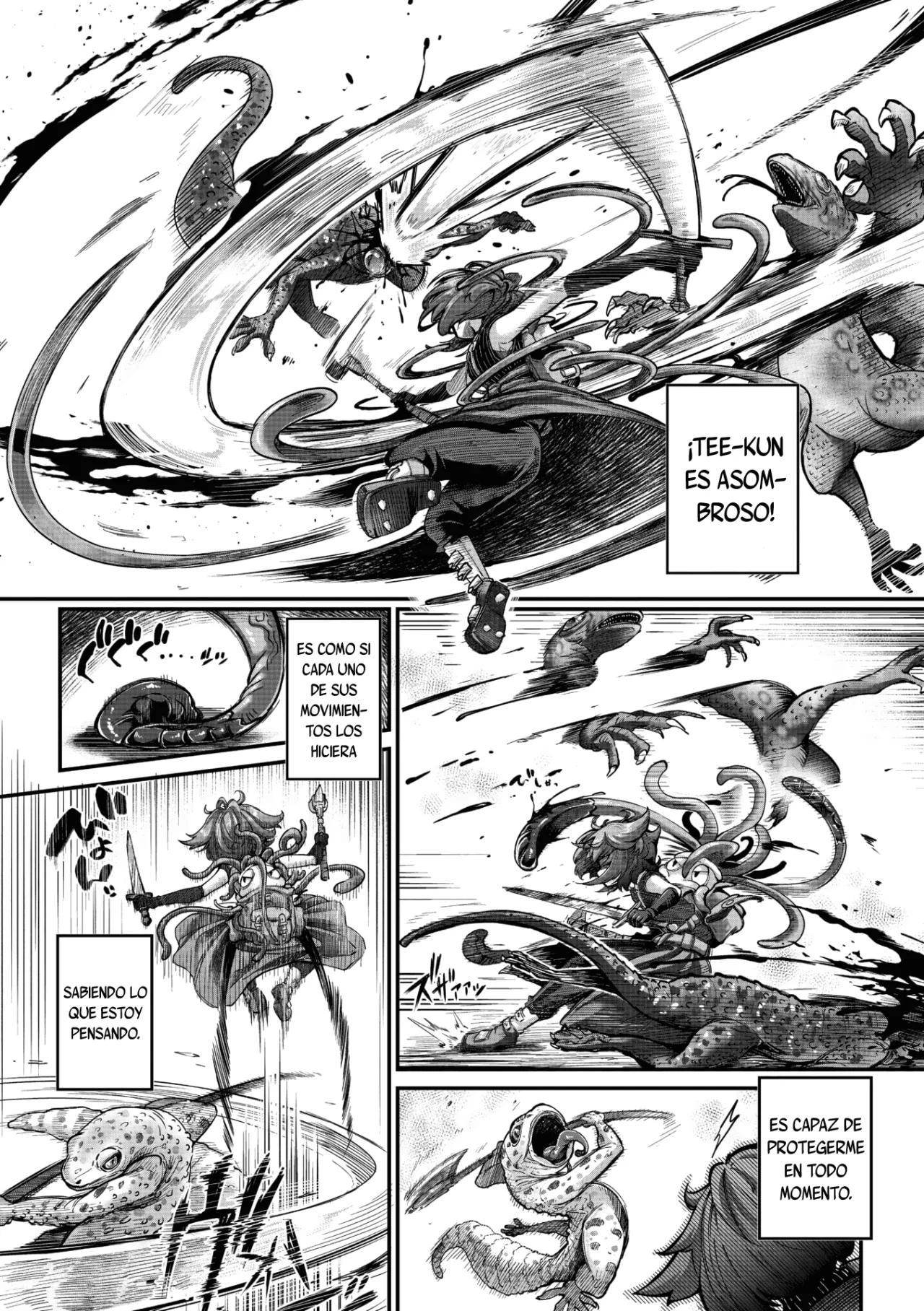 La guerrera y el Tentaculo CAP03 (Senshi-chan to Shokushu-kun) - 2