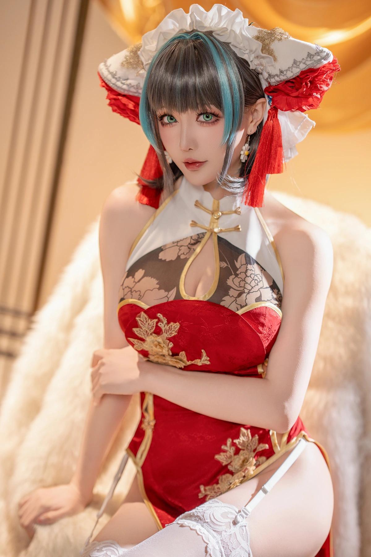 Cosplay 星之迟迟Hoshilily – 碧蓝航线柴郡(48)