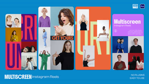 Multiscreen Instagram Reels - VideoHive 59570356