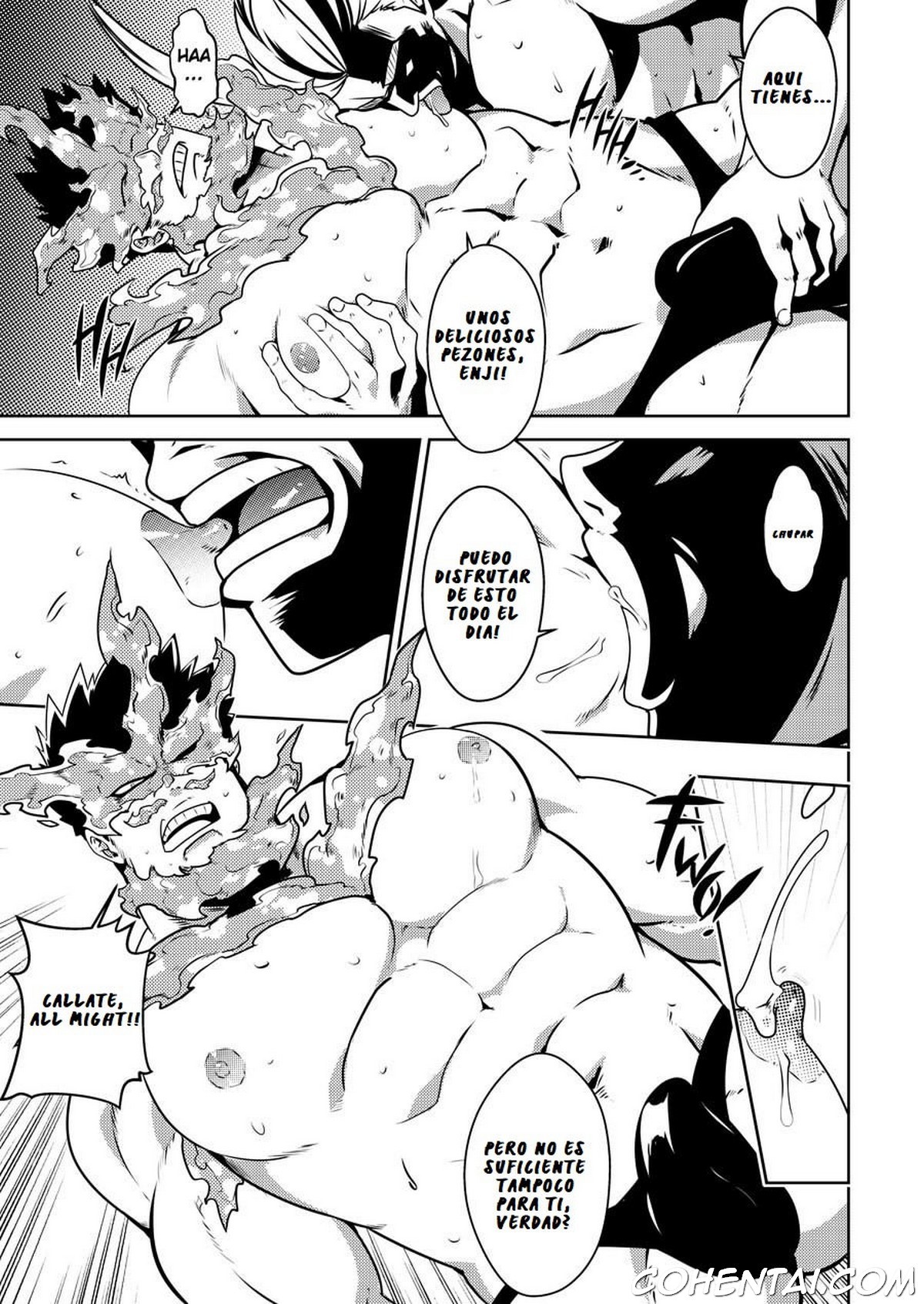 BURST OUT!! (Boku no Hero Academia) xxx comics manga porno doujin hentai español sexo 