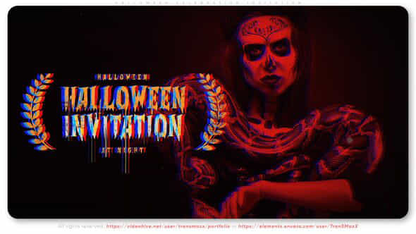 Halloween Celebration Invitation - VideoHive 39824772