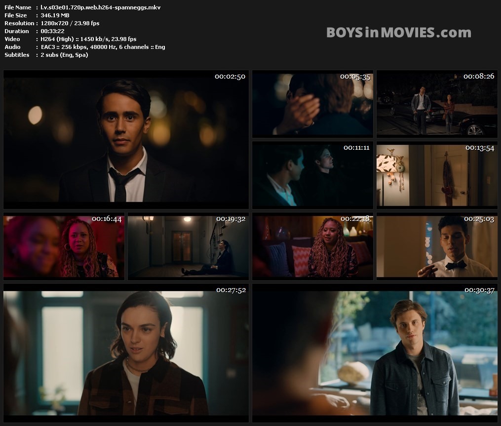 Love, Victor s03 (2022) | Boys in movies [BiM]