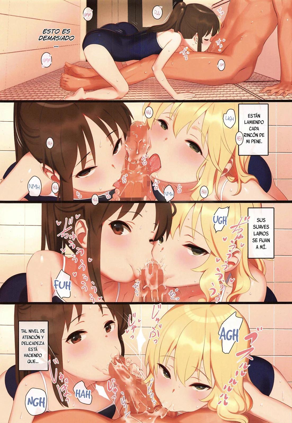 Tsukarehatete Kaettara Arisu to Momoka ga Seiteki ni Iyashimakutte kuremashita - 9