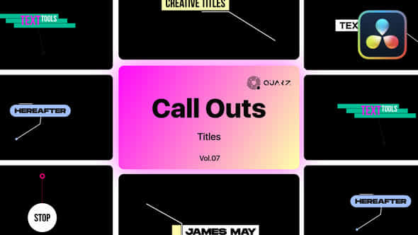 Call Outs - VideoHive 48596205