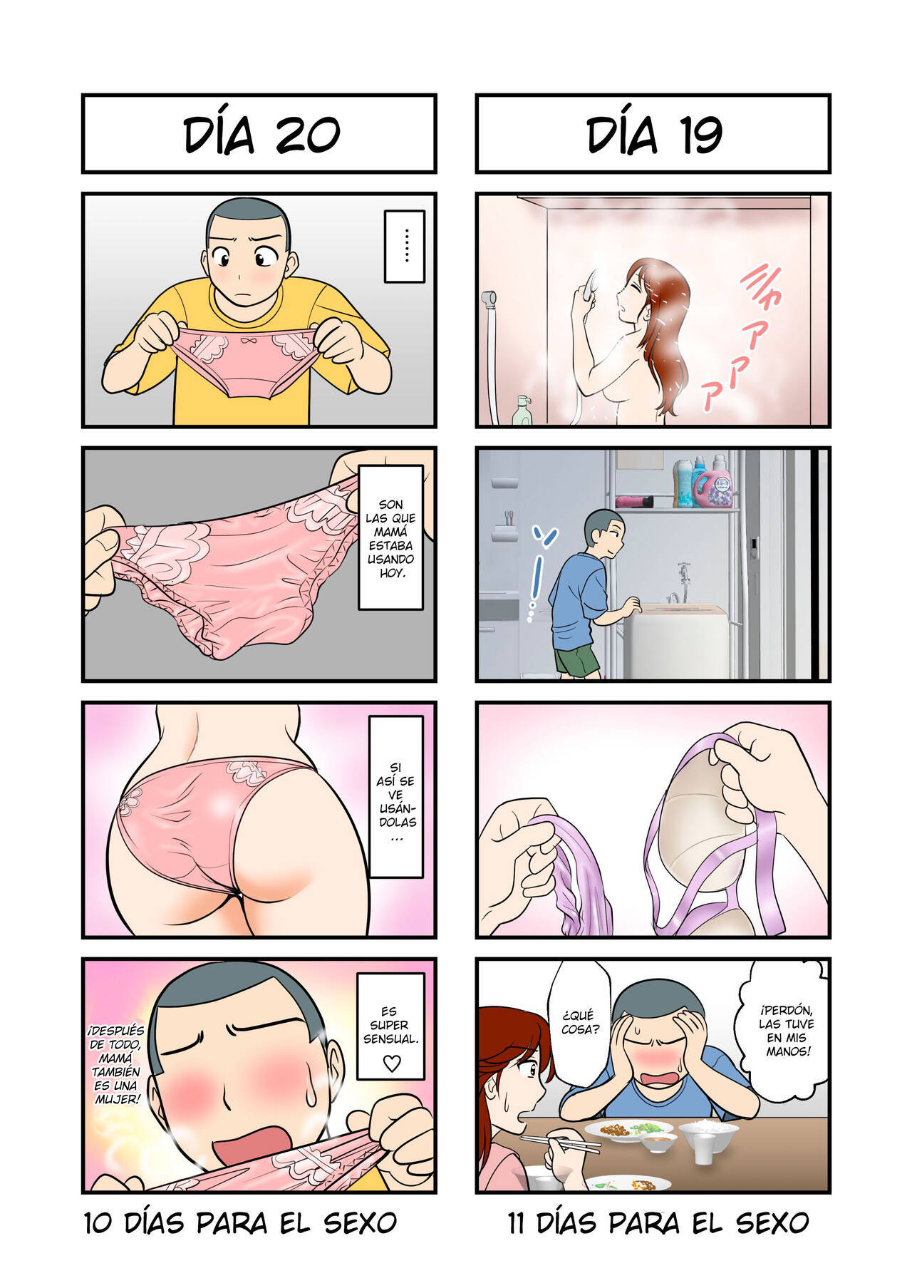 [Fuwatoro Opanchu Cake] 30-nichi go ni SEX suru Haha to Musuko  Madre e Hijo Tendrán Sexo en 30 Días [Spanish]