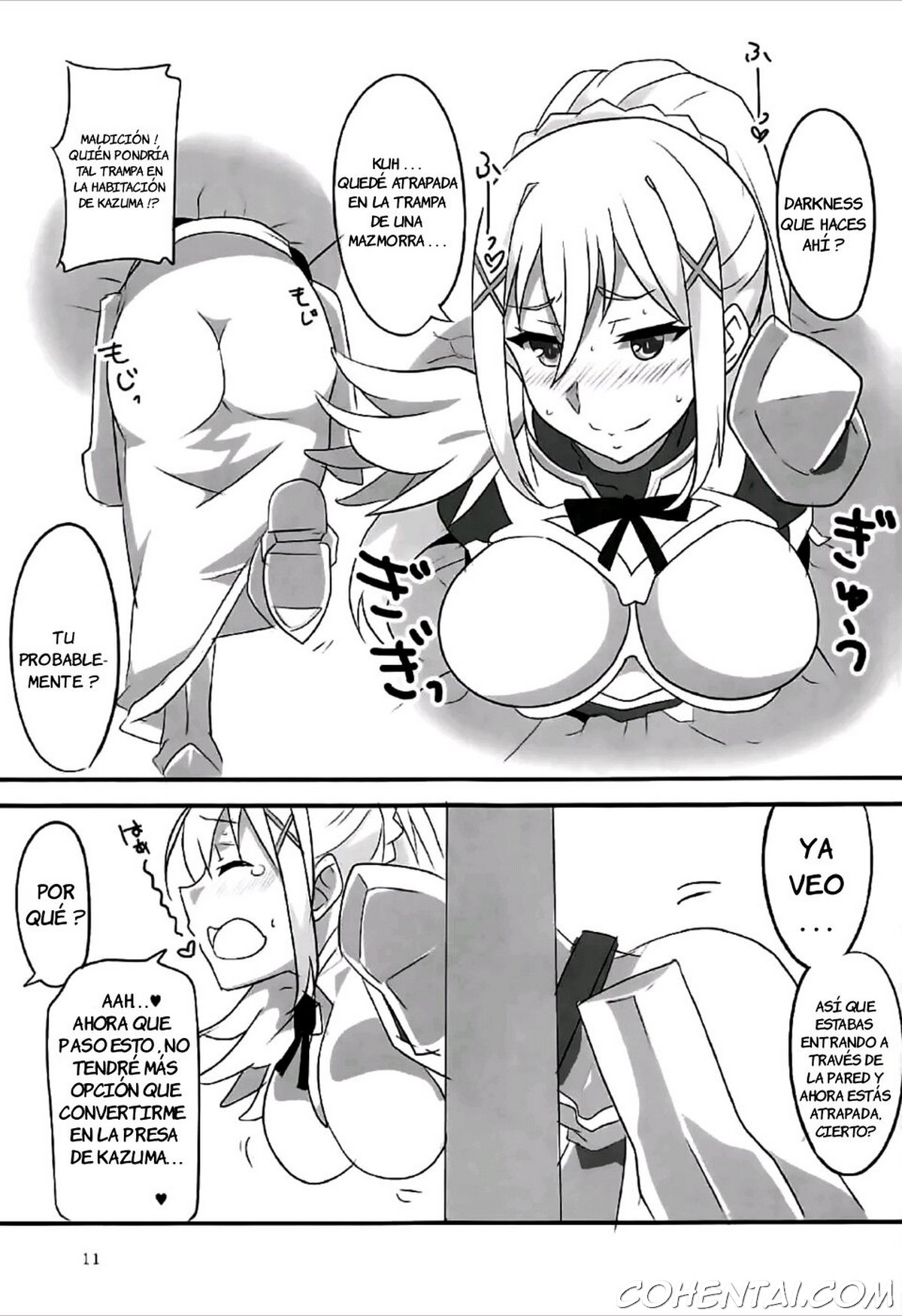 YomeSuba! (Kono Subarashii Sekai ni Syukufuku o!) xxx comics manga porno doujin hentai español sexo 