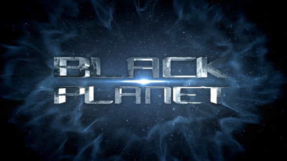 Black Planet Trailer - VideoHive 12934456