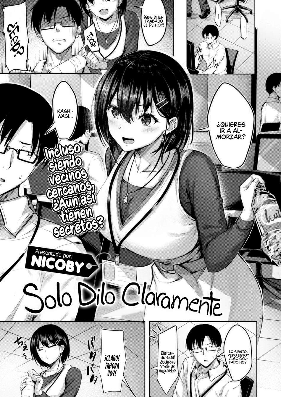 Solo dilo claramente - Page #1