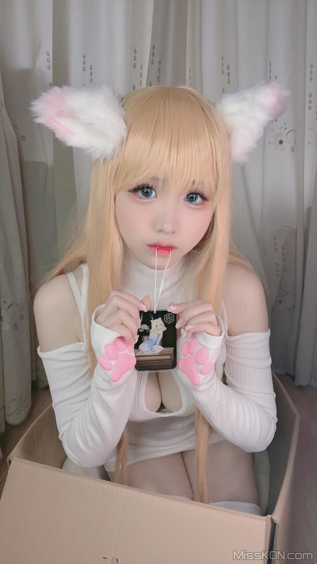 Coser@miko酱ww: mikoの白丝01 (241 photos)(127)