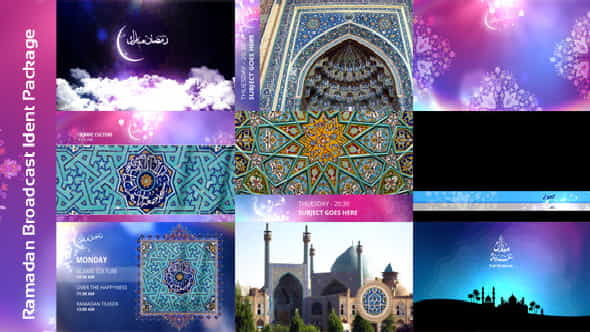 Ramadan Broadcast Ident Package | Miscellaneous - VideoHive 8132579