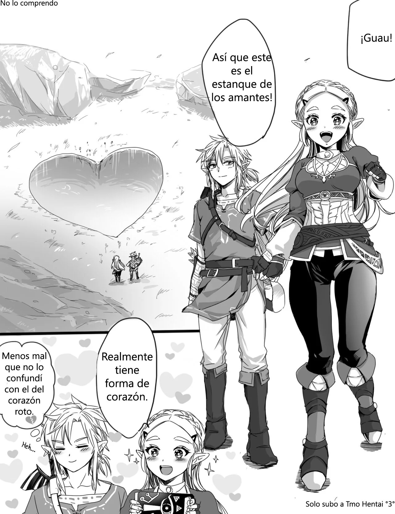 Zelda el poder del estanque de los amantes - 2