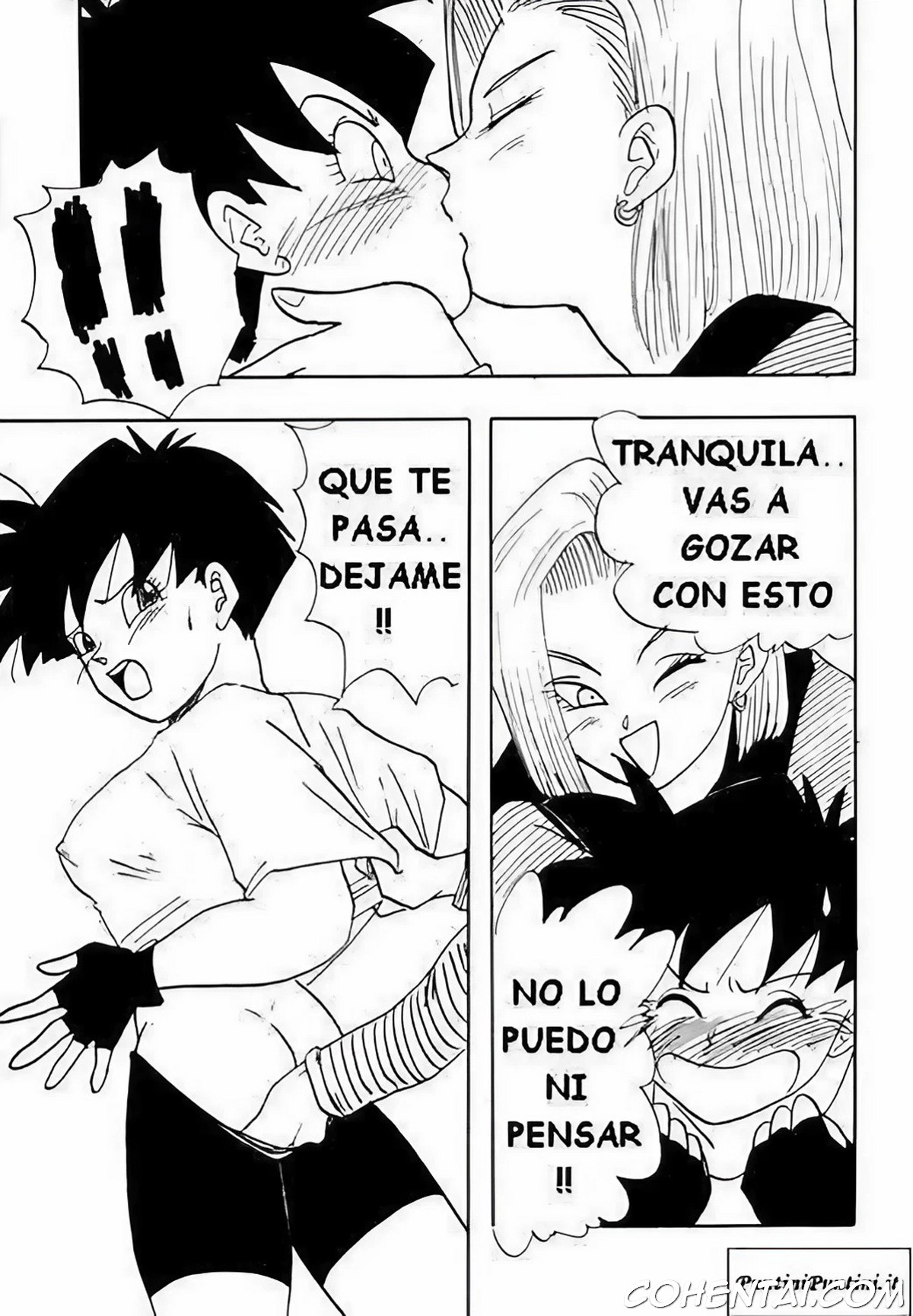 18-gou no Inbou (Dragon Ball Z) xxx comics manga porno doujin hentai español sexo 